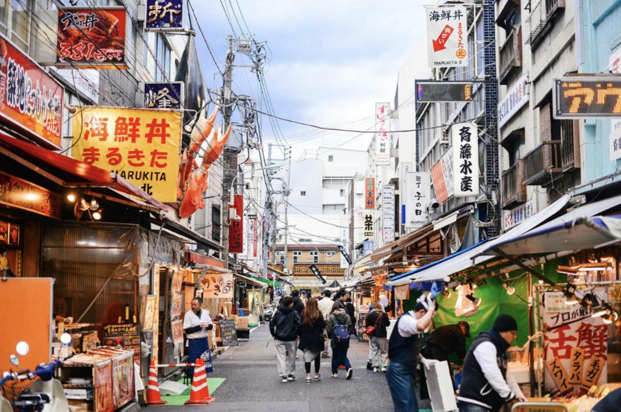 Dash Living Tsukiji Tóquio Exterior foto
